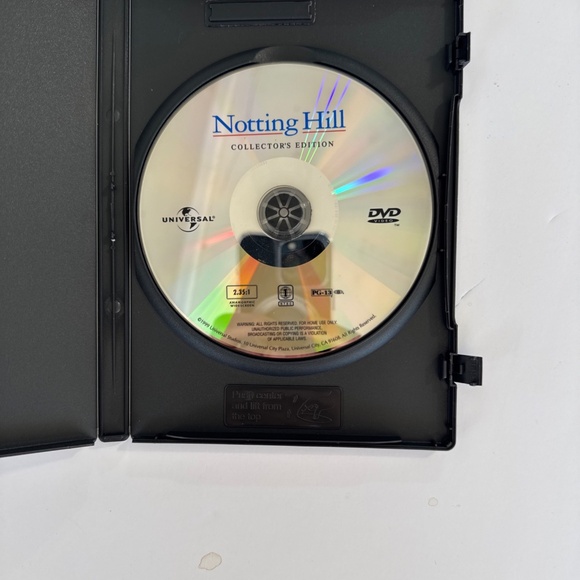 Notting Hill (DVD, 1999) Julia Roberts Hugh Grant RomCom - Picture 3 of 3